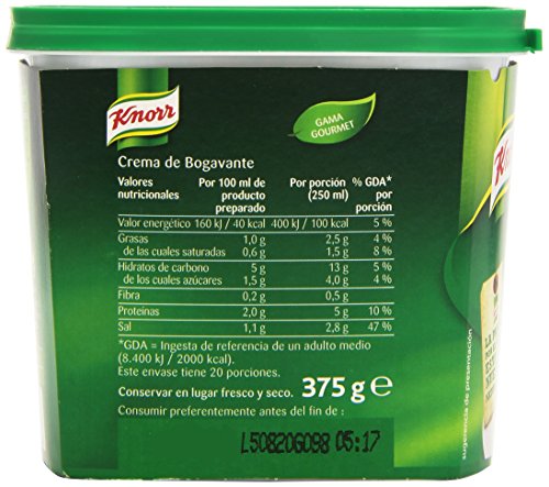 Knorr - Crema de Bogavante - 375 g
